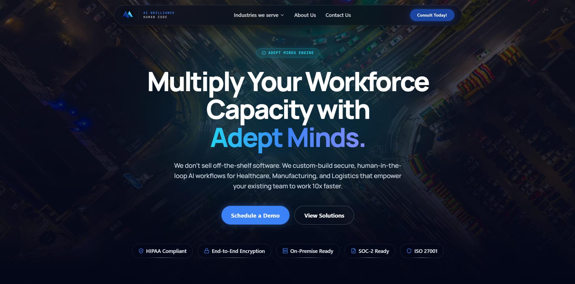 AdeptMinds Architecture Preview